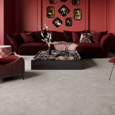 Moquette douce Pulse - Argile beige - 4m x 7m