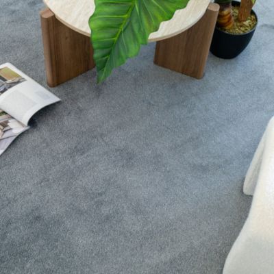 Moquette douce Pulse - Gris brume - 4m x 6m
