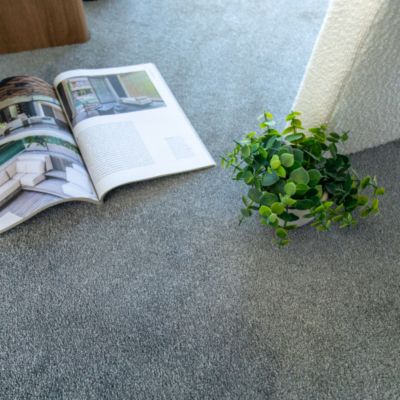 Moquette douce Pulse - Gris brume - 4m x 6m