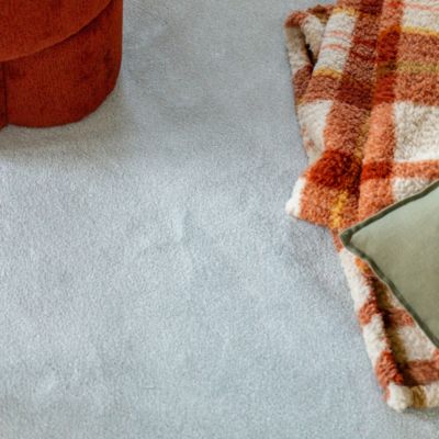 Moquette douce Pulse - Gris givre - 5m x 8m