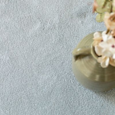 Moquette douce Pulse - Gris givre - 5m x 8m