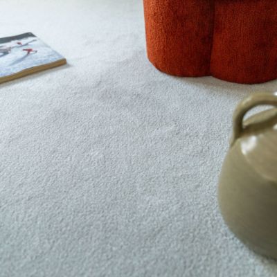 Moquette douce Pulse - Gris givre - 5m x 8m