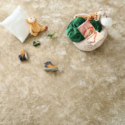 Moquette Eclat Shaggy beige - 4m x 3m