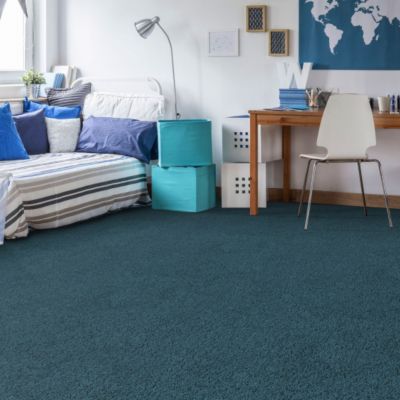 Moquette Lumicolor Bleu lagon - 4m x 26m