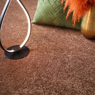 Moquette Lumicolor Marron auburn - 5m x 7m