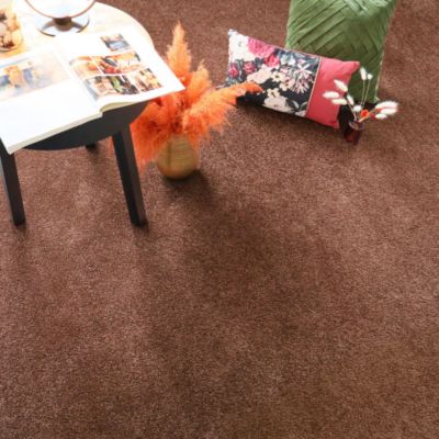 Moquette Lumicolor Marron auburn - 5m x 7m
