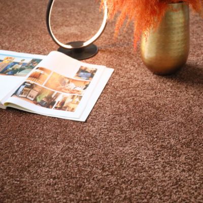 Moquette Lumicolor Marron auburn - 5m x 7m