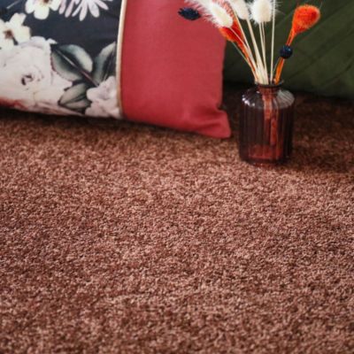Moquette Lumicolor Marron auburn - 5m x 7m