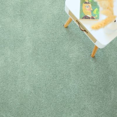 Moquette poils longs Touch - Vert sauge - 4m x 17m