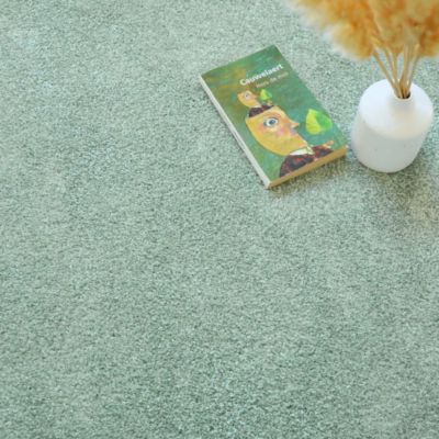 Moquette poils longs Touch - Vert sauge - 4m x 17m