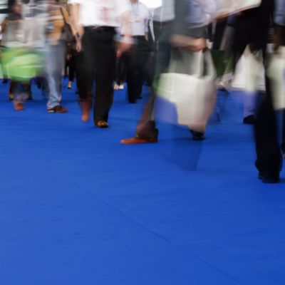 Moquette - Stand Event - Bleu électrique - 2m x 30ml