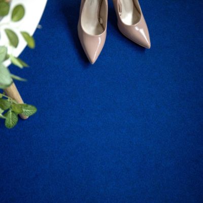 Moquette - Stand Event - Bleu roi - 2 m x 30 ml