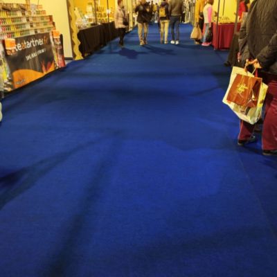 Moquette - Stand Event - Bleu roi - 2 m x 30 ml