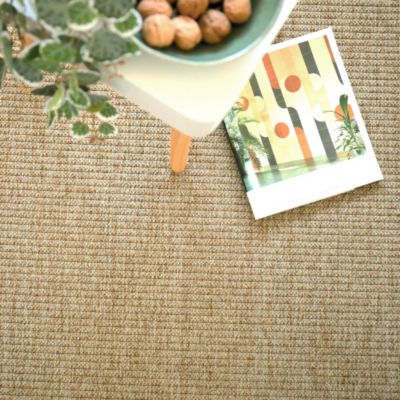 Moquette Tissé plat Pilates Beige - 4m x 15m