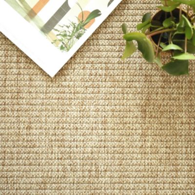 Moquette Tissé plat Pilates Beige - 4m x 15m