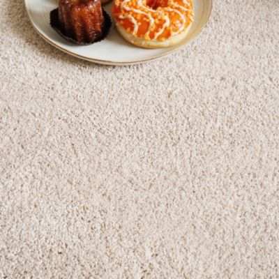 Moquette velours Re-life - Beige nude - 4m x 14m