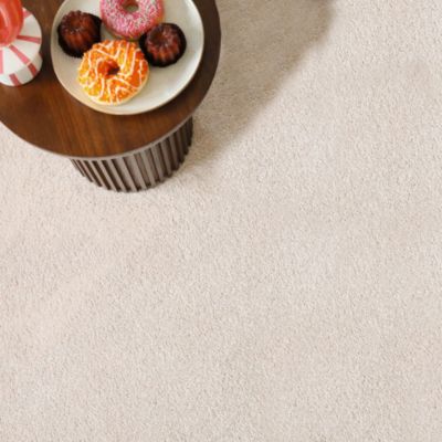 Moquette velours Re-life - Beige nude - 4m x 14m