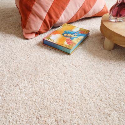 Moquette velours Re-life - Beige nude - 4m x 14m