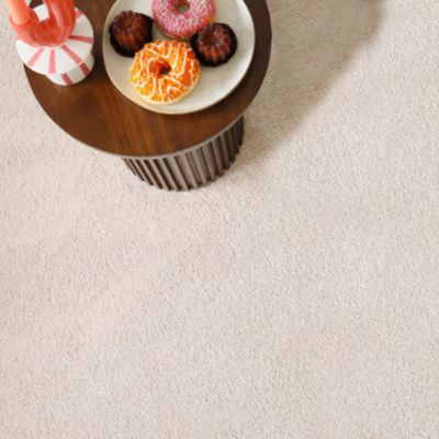 Moquette velours Re-life - Beige nude - 4m x 14m