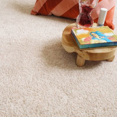 Moquette velours Re-life - Beige nude - 4m x 14m