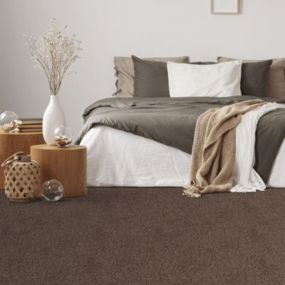 Moquette velours Re-life - Chocolat - 4m x 17m