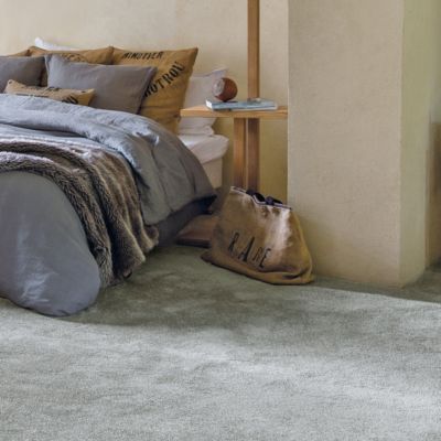 Moquette velours Select - Gris - 4m x 3m