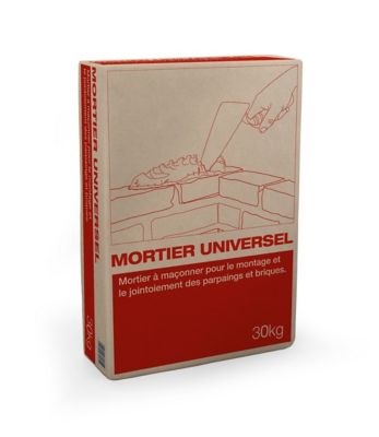 Mortier à maçonner universel neutre 30 kg