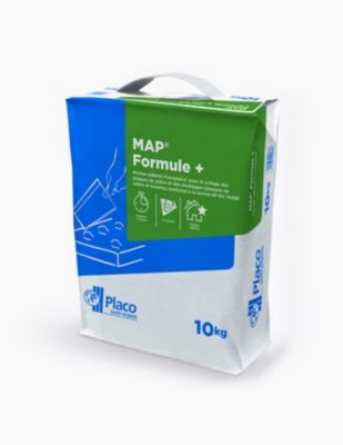 Mortier adhésif MAP® Formule + 10 kg de plaque de plâtre