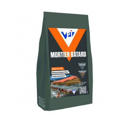 Mortier batard VPI 5kg travaux de couverture