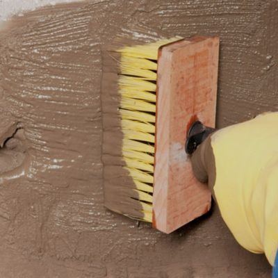 Mortier écran d'étanchéité (5kg, Gris). Imperméabilisation pour façades, murs, piscines, réservoirs d'eau... Prévient fuites d'eau