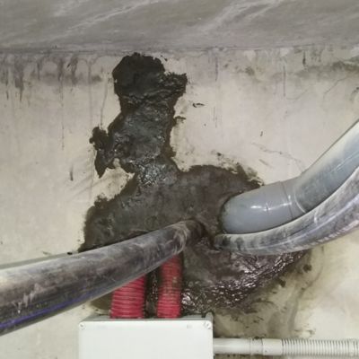 Mortier de colmatage à séchage ultra rapide (20 kg). Pour colmater les ...