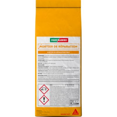 Mortier de réparation gris 5 kg Parexlanko