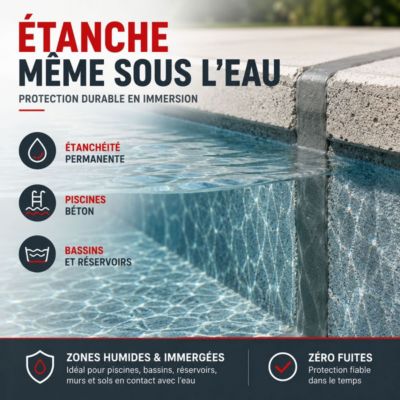 Mortier joint souple - ARCAFLEX  - 2 kg - ARCANE INDUSTRIES