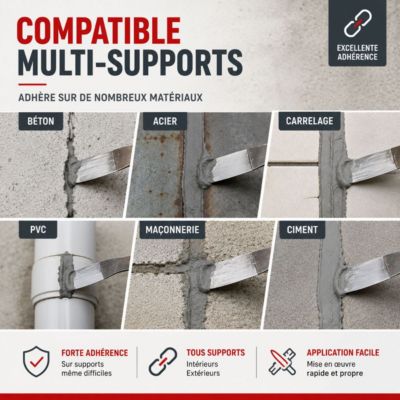 Mortier joint souple - ARCAFLEX  - 2 kg - ARCANE INDUSTRIES