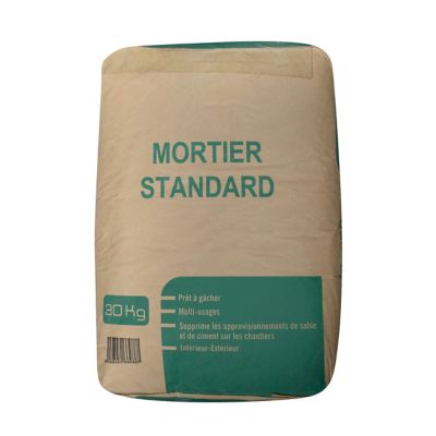 Mortier neutre prêt à gâcher 30 kg multi-usage