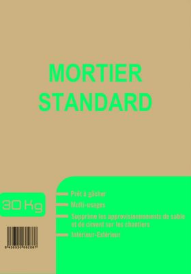 Mortier neutre prêt à gâcher 30 kg multi-usage