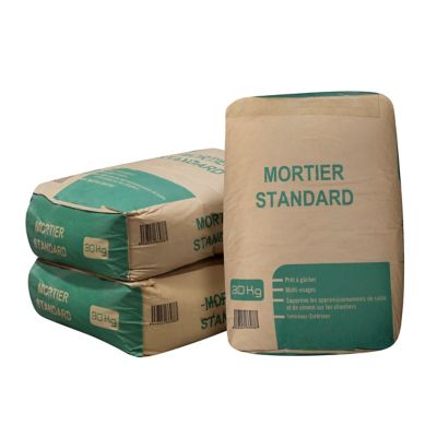 Mortier neutre prêt à gâcher 30 kg multi-usage