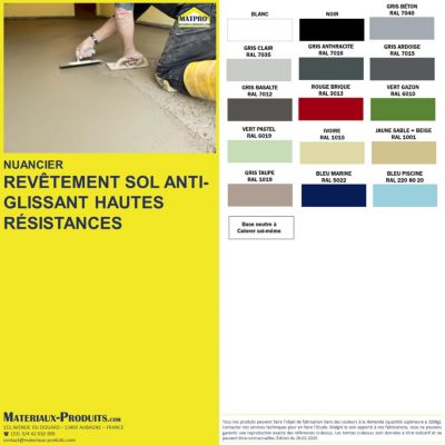Mortier époxy réparation rapide trafic hautes performances Kit de 10 Kg Bleu Piscine RAL 220 80 20 - MORTI185 - MATPRO