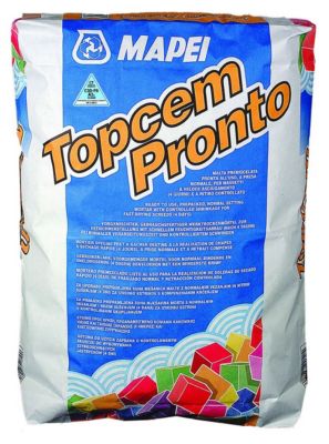 Mortier prêt à gâcher TOPCEM PRONTO - Sac de 25 Kg - MAPEI
