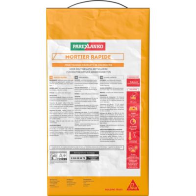 Mortier rapide gris 10 kg Parexlanko