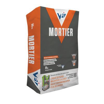 Mortier Blanc Réfractaire Silicas M Résistant jusqu'à 1425 C