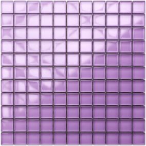 Mosaïque en verre sur filet pour salle de bain ou cuisine 30 cm x 30 cm - Ver Sacrum