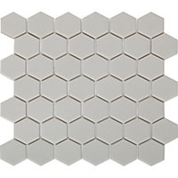 Mosaïque gris chaud 30x30cm Plain