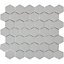Mosaïque gris clair 30x30cm Plain