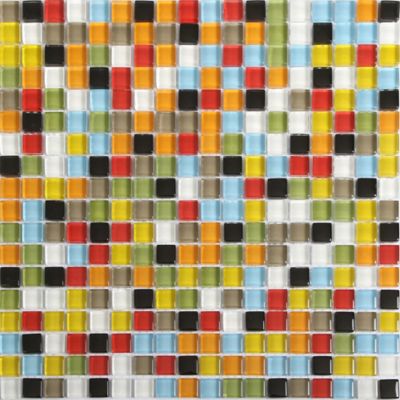 mosaique multicolore 30x30cm castorama