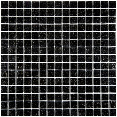 MOSAÏQUE NOIR 1 PLAQUE 32,7 x 32,7 CM CASA LINEA
