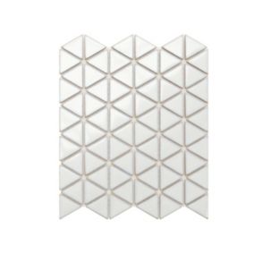 Mosaïque sur résille pour salle de bain et cuisine en céramique 26.3 cm x 30.3 cm- Triangular blanket