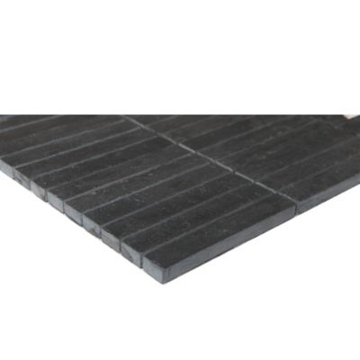 Mosaïque anthracite 30,4x30,3cm Slate