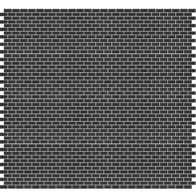 Mosaïque anthracite 30x30cm Slate GoodHome