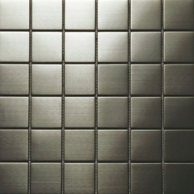 Mosaique inox credence cuisine ou douche italienne galet 1m2